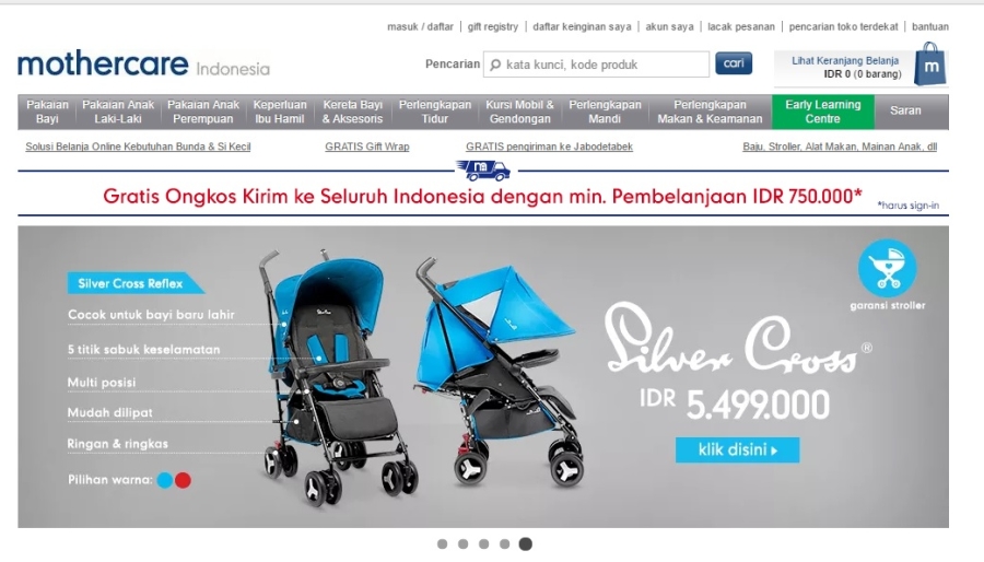 Kumpulan E-commerce Penyedia Perlengkapan Bayi di Indonesia