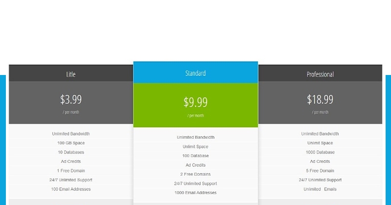Membuat Pricing Table dengan CSS dan HTML