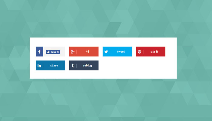Membuat Sosial Media Efek Slide CSS3