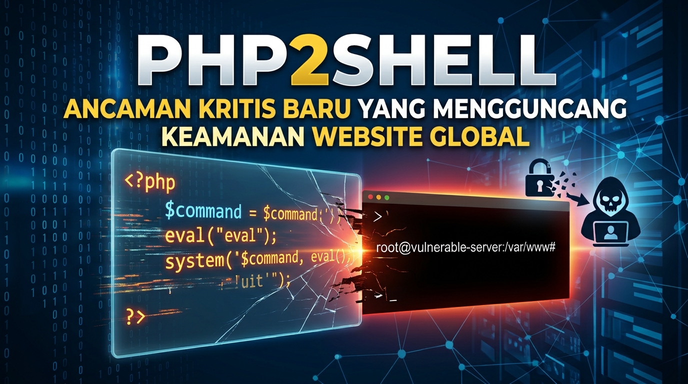 PHP2Shell Jadi Sorotan Dunia Siber: Pengertian, Bahaya, Dampak, dan Cara Mengatasinya