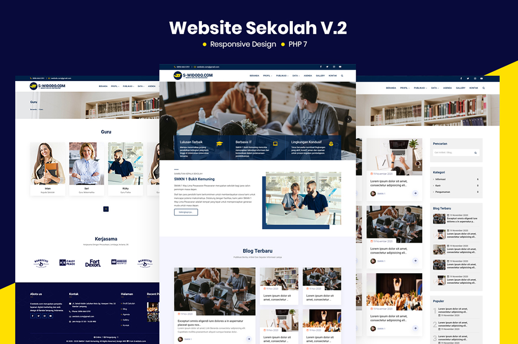 Website Company Profile Sekolah V.3